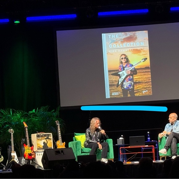 Kirk Hammett Metallica Gibson Guitar Event Poster Hard Rock Tampa Florida 6/7/25 - Picture 5 of 10